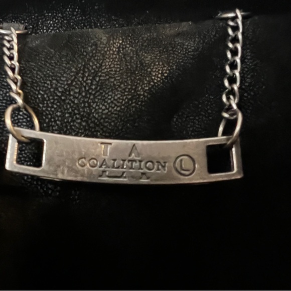 Black Suede Leather Jacket - Picture 3 of 4